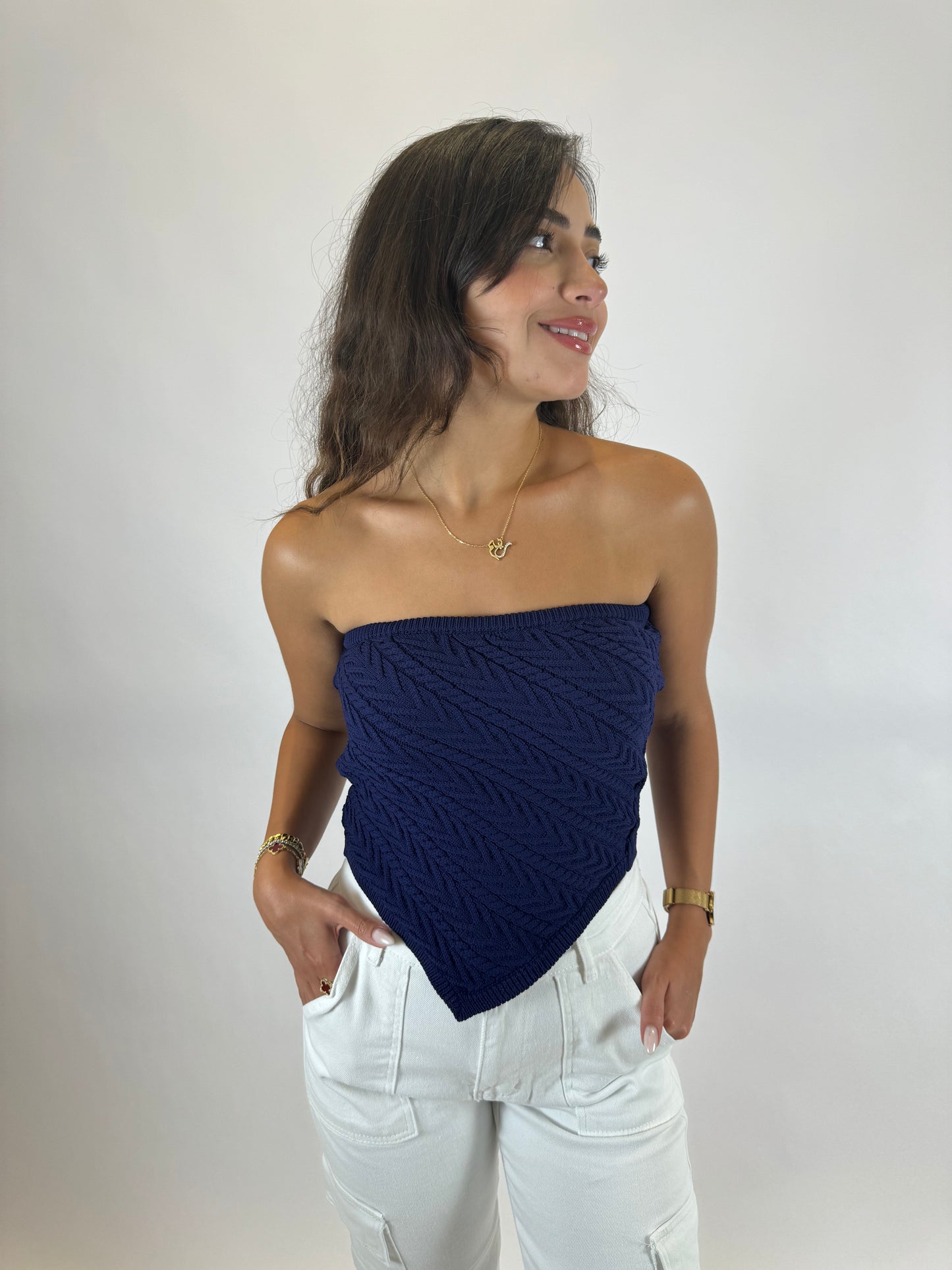 Strapless Top