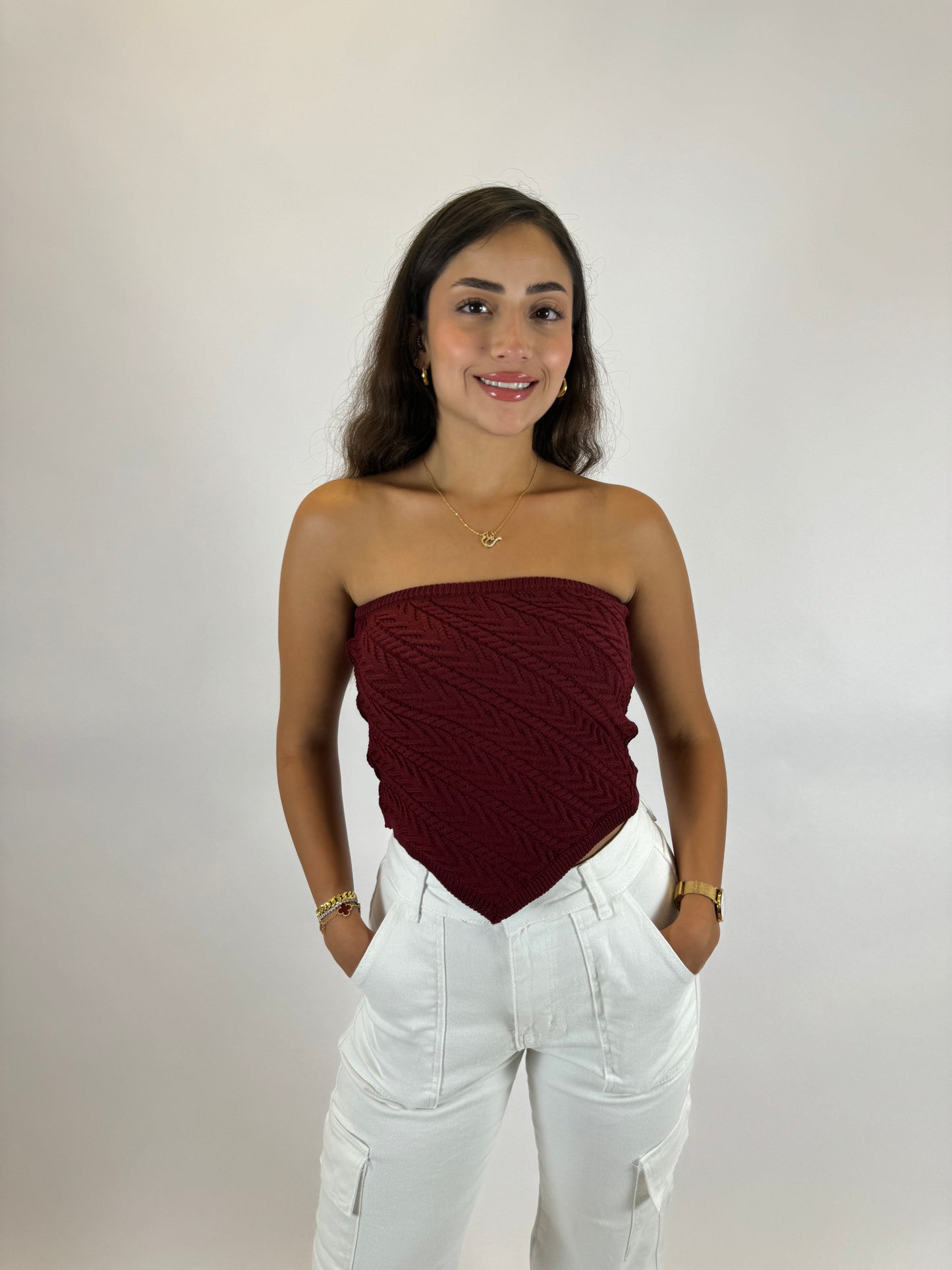 Strapless Top