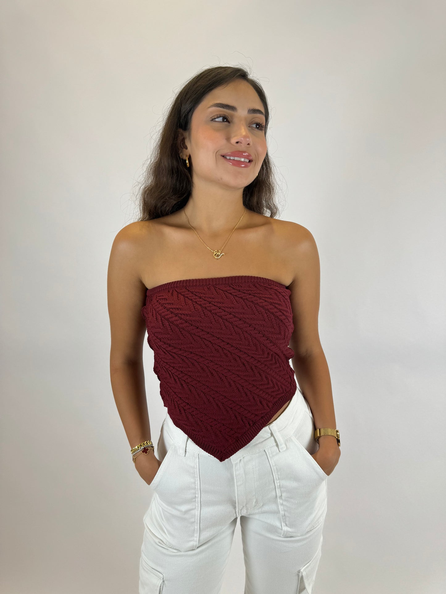 Strapless Top