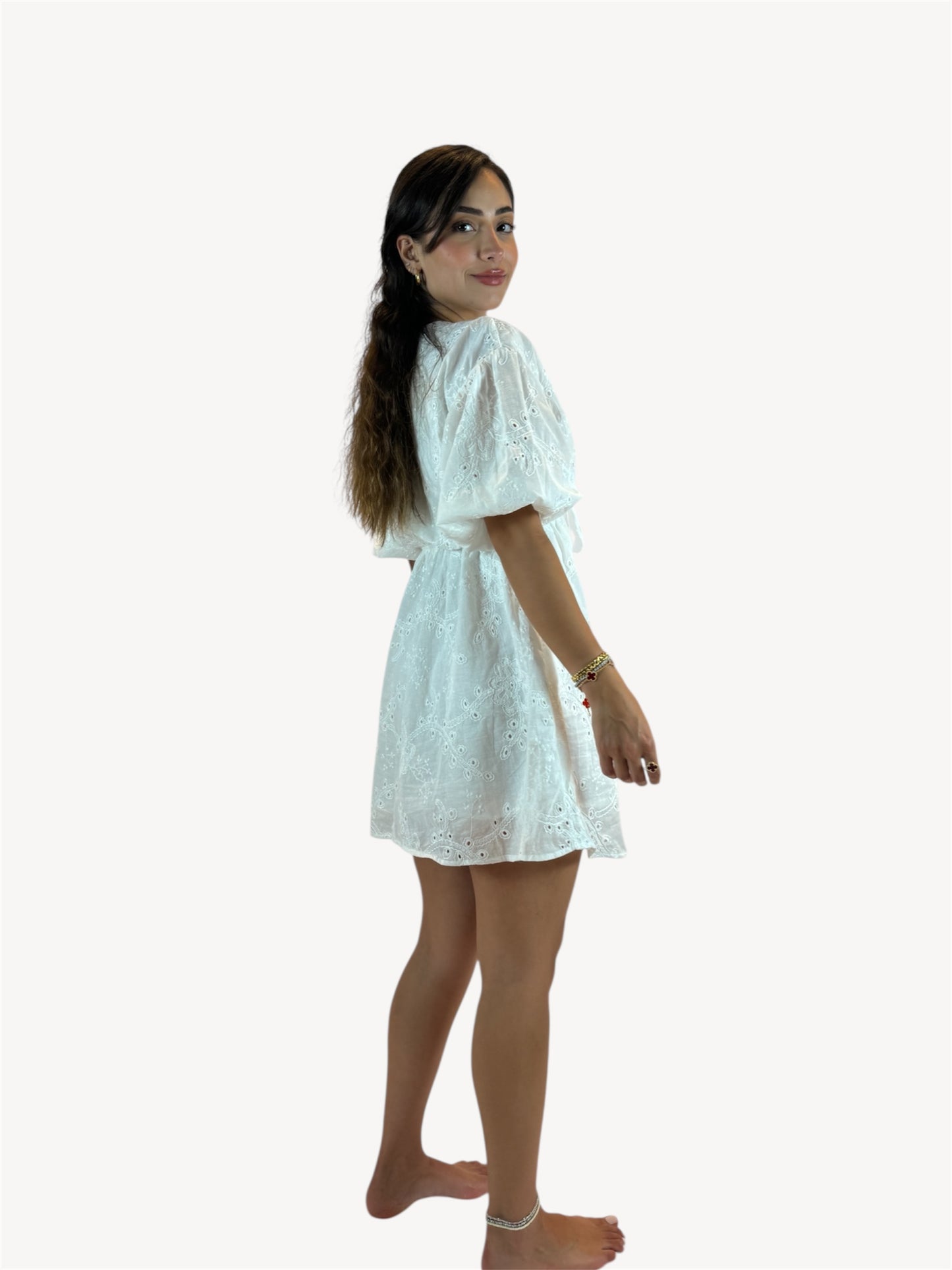 Crochet Mini Dress