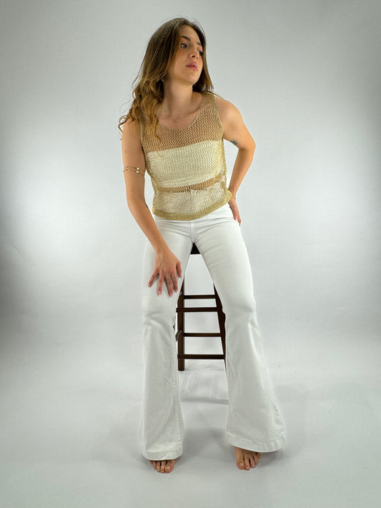 Glow Mesh Top