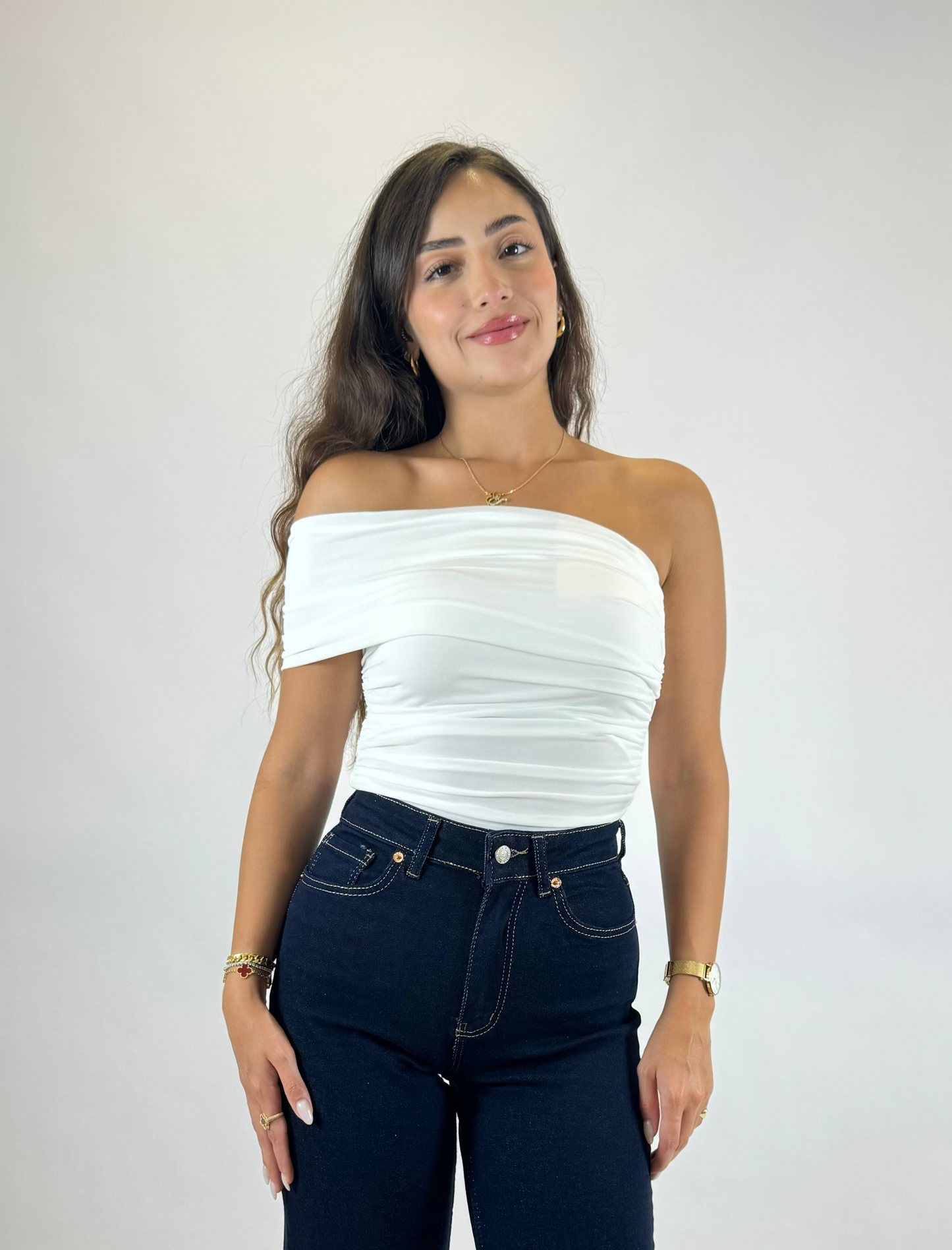 Off-Shoulder Crop
