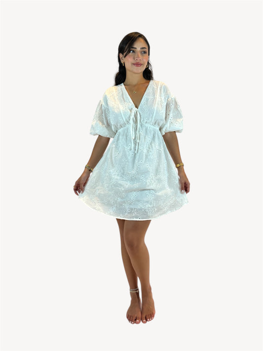 Crochet Mini Dress